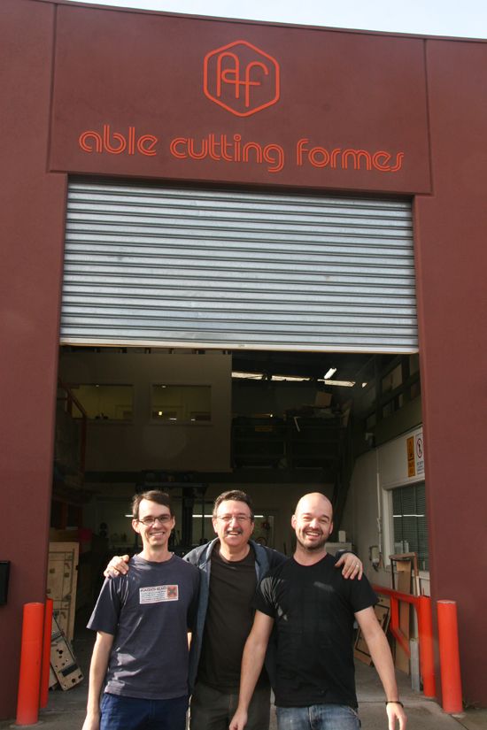 Choosing an OMAX waterjet cutting machine provided Able Cutting Forme's an alternative to laser machining with the additional detail they required.
