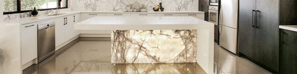 How MJG Stone use high speed water jet cutting machines to safely manufacture stone products