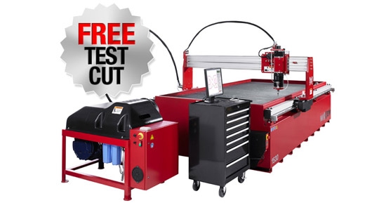 Book a Free Test Cut with the Maxiem 1530 Abrasive Waterjet