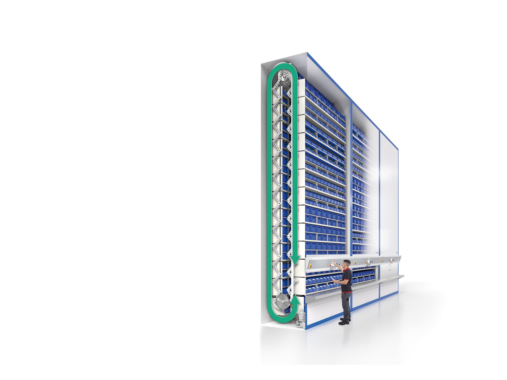Hänel Rotomat Industrial Storage System